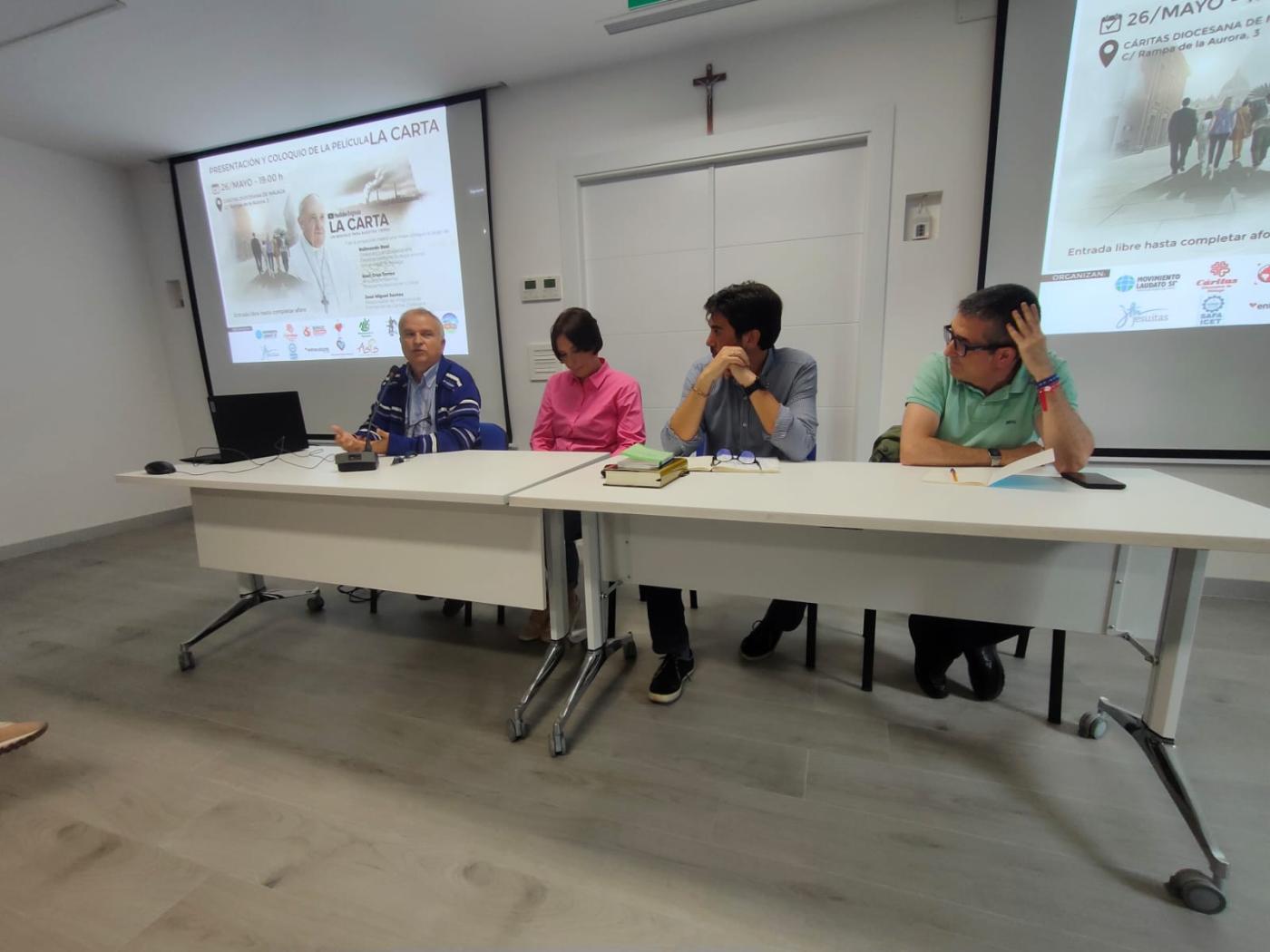 Coloquio sobre el documental "La Carta" del Papa Francisco