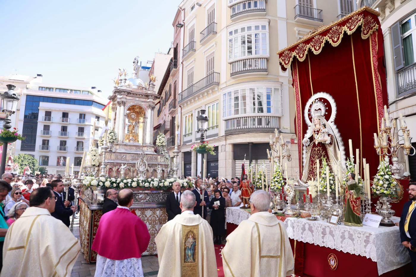 Corpus Málaga 2023. Marilú Báez/Diario SUR