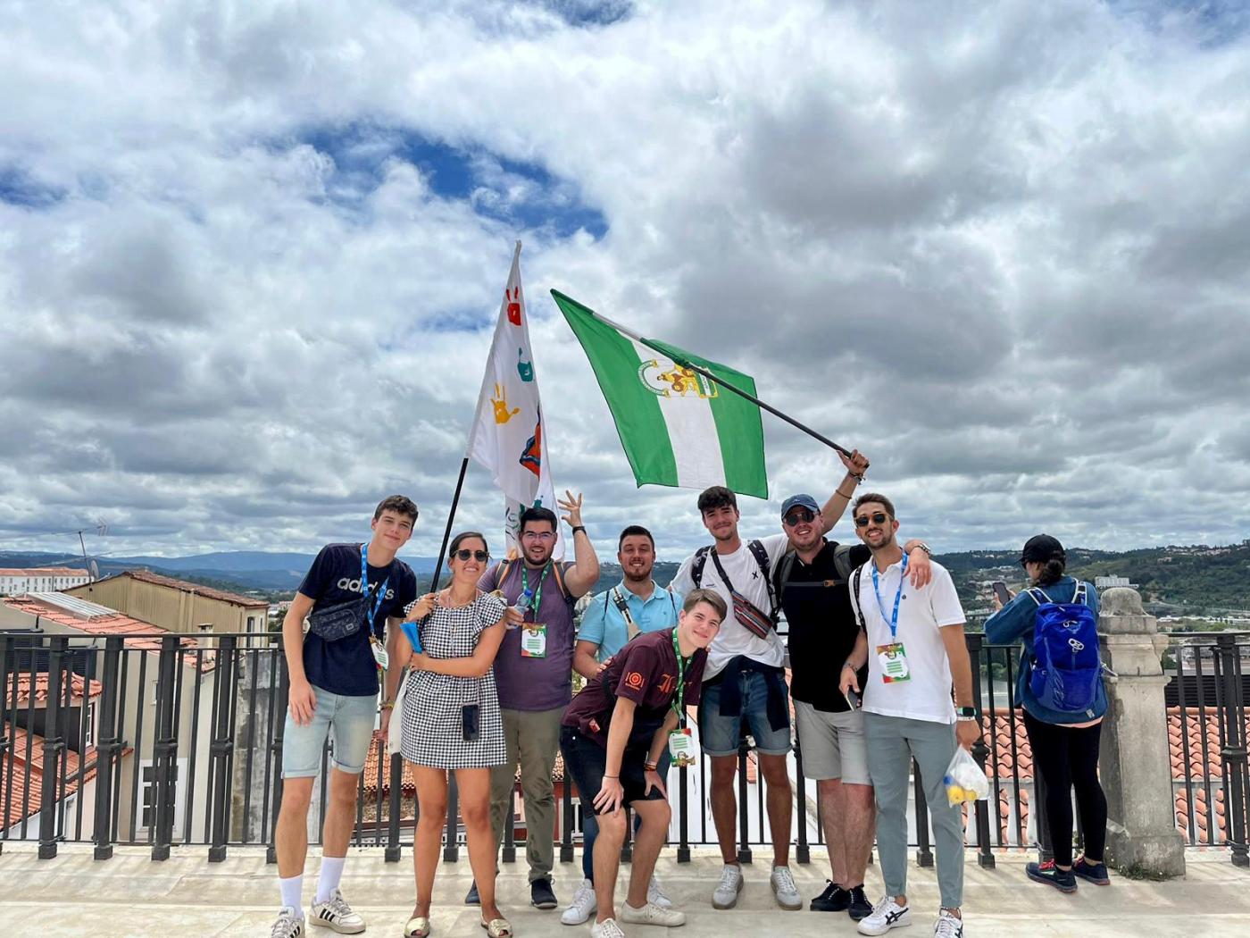 Malagueños en Lisboa