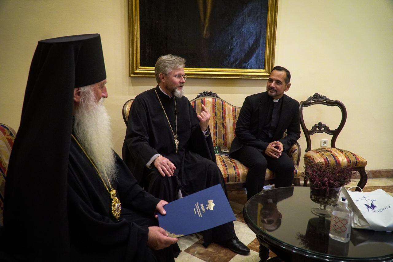 El Obispo de Málaga recibe a Mons. Veniamin, vicario de la Iglesia Ortodoxa de Ucrania