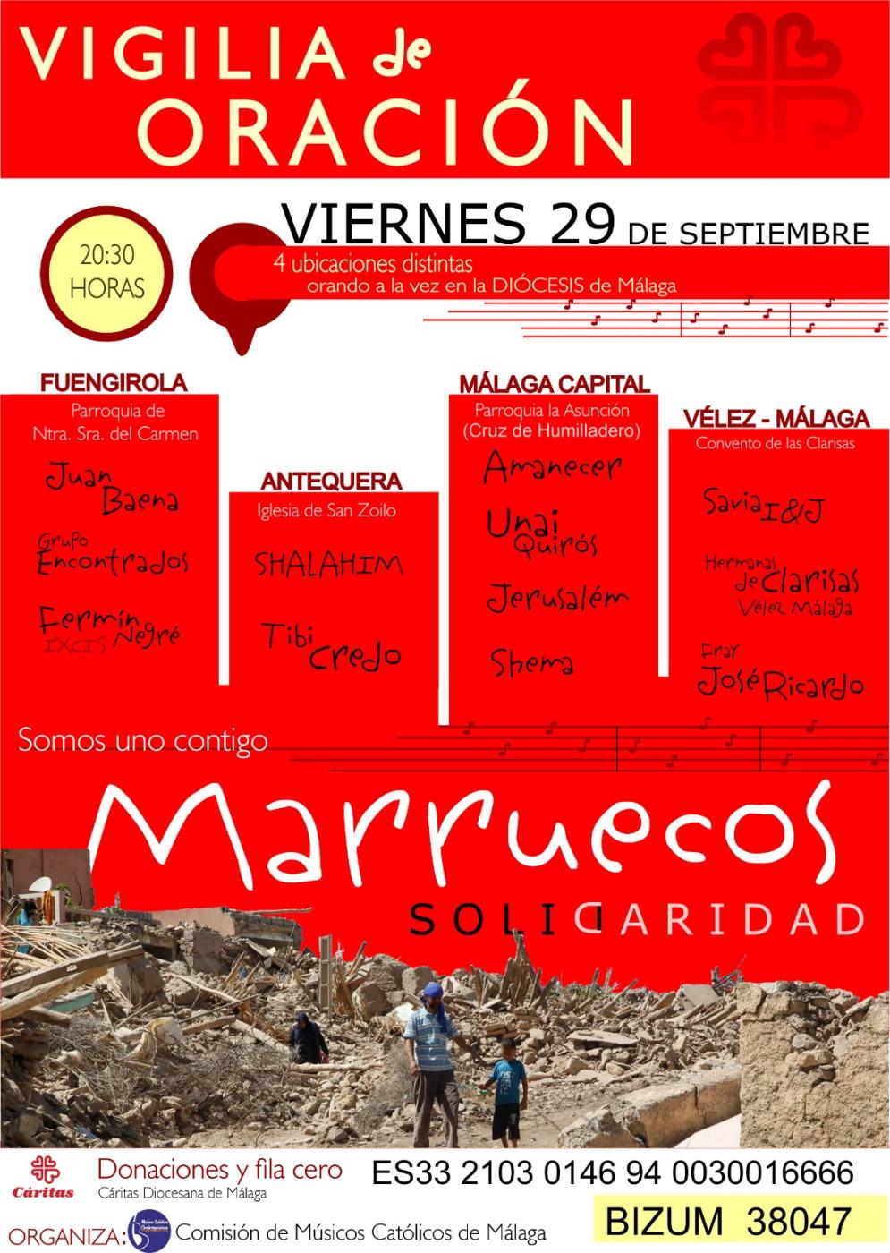 Málaga, Fuengirola, Antequera y Vélez-Málaga vibraron en favor de Marruecos