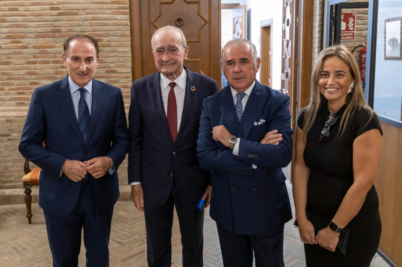Javier González de Lara, Francisco de la Torre, Pedro Navarro y Cristina Gutiérrez
