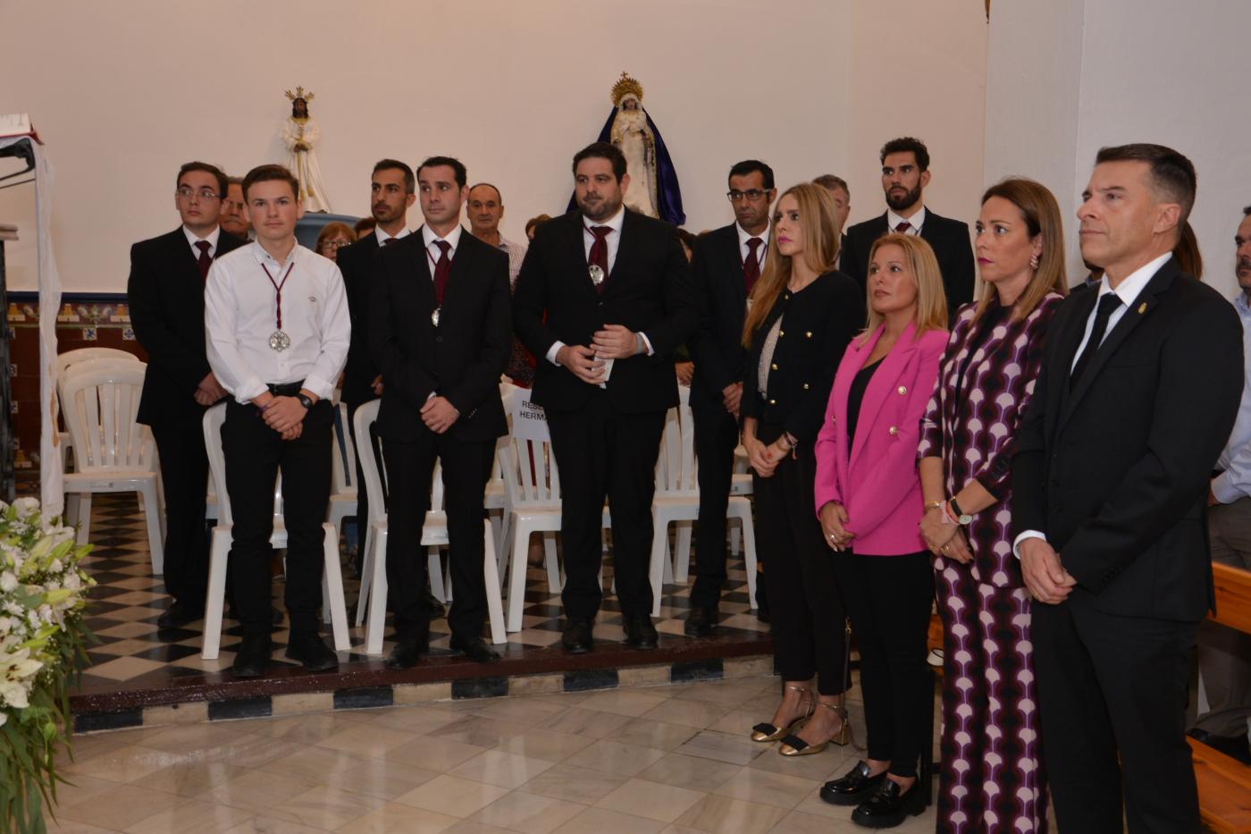 Bendición de la ermita de Nuestra Señora de las Nieves de Torrox, tras su restauración. FOTO: Ayuntamiento de Torrox