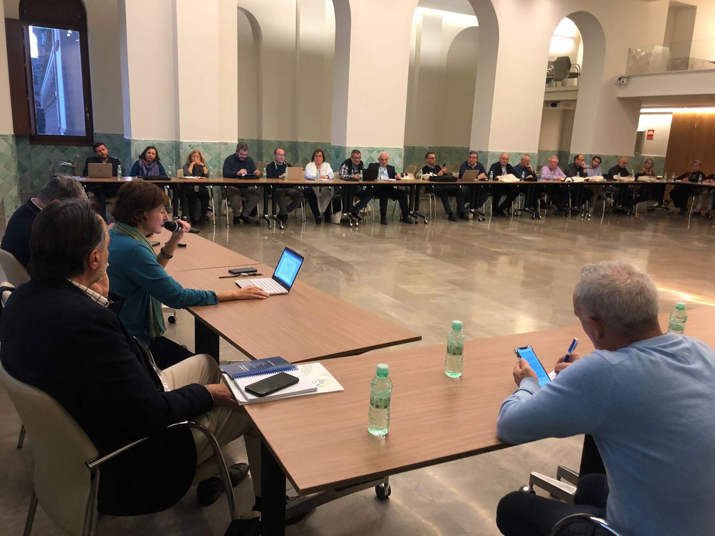 Primera jornada del IV Encuentro Nacional de Colegios Diocesanos celebrado en Casa Diocesana Málaga