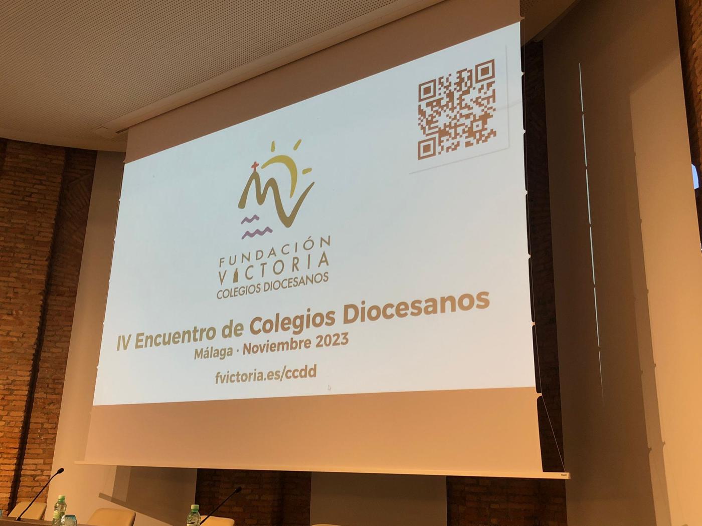 Primera jornada del IV Encuentro Nacional de Colegios Diocesanos celebrado en Casa Diocesana Málaga