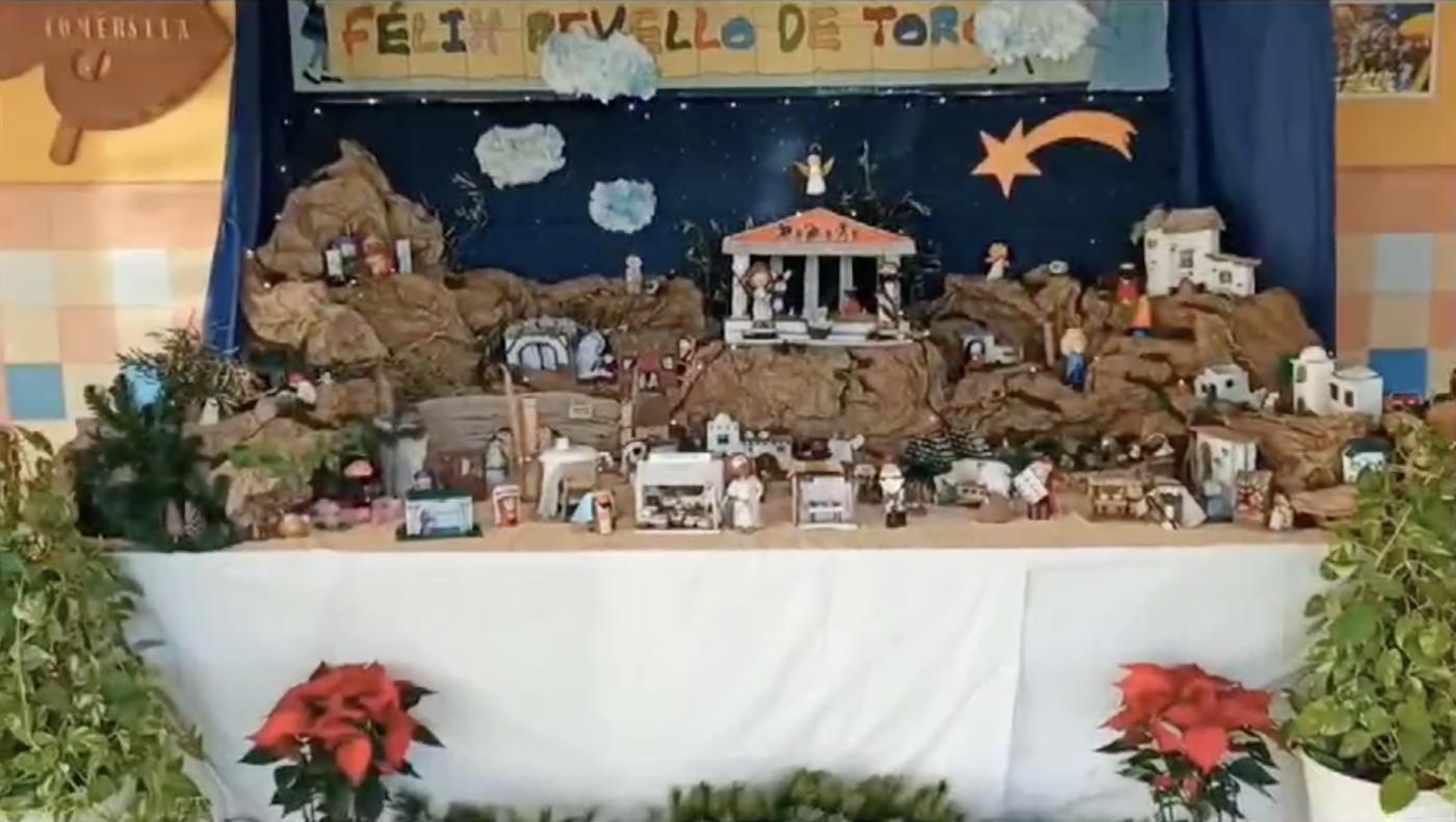 Belén del CEIP Pintor Revello de Toro