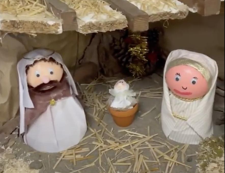 El alumnado de los colegios públicos de Málaga comparten sus trabajos sobre el Belén