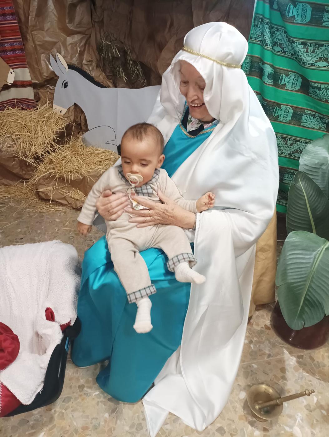 Belén Viviente en la Residencia de Madre Carmen