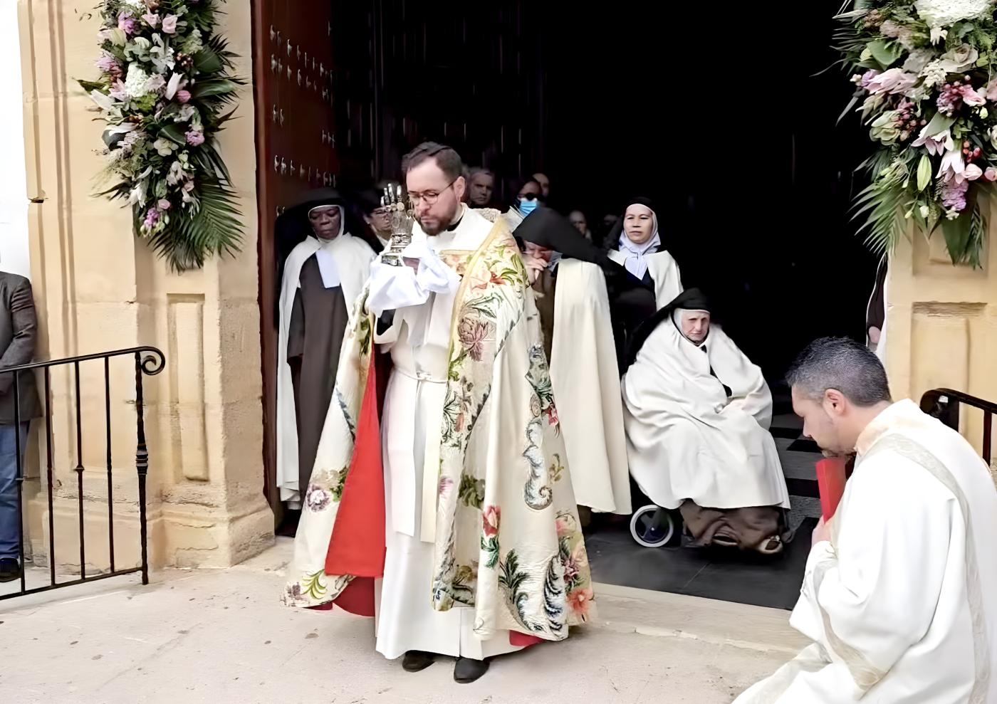 Apertura del año jubilar del convento de las carmelitas descalzas de Ronda