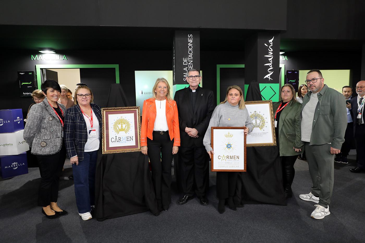 Marbella presenta en FITUR el tiempo jubilar y coronación canónica de la Virgen del Carmen