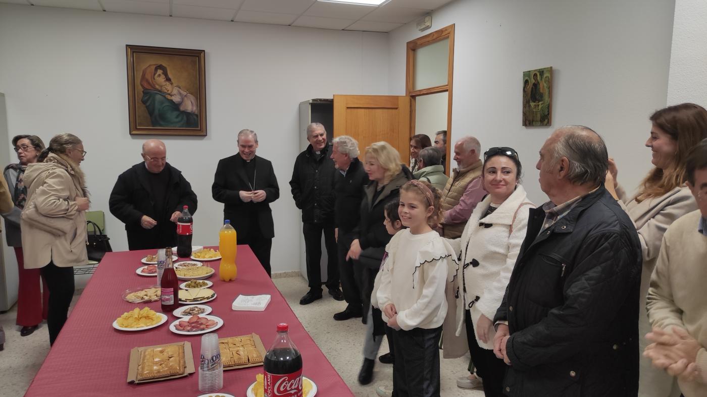 «Es una alegría recibir una visita de quien viene a cuidarte, guiarte, acompañarte y compartir la vida»