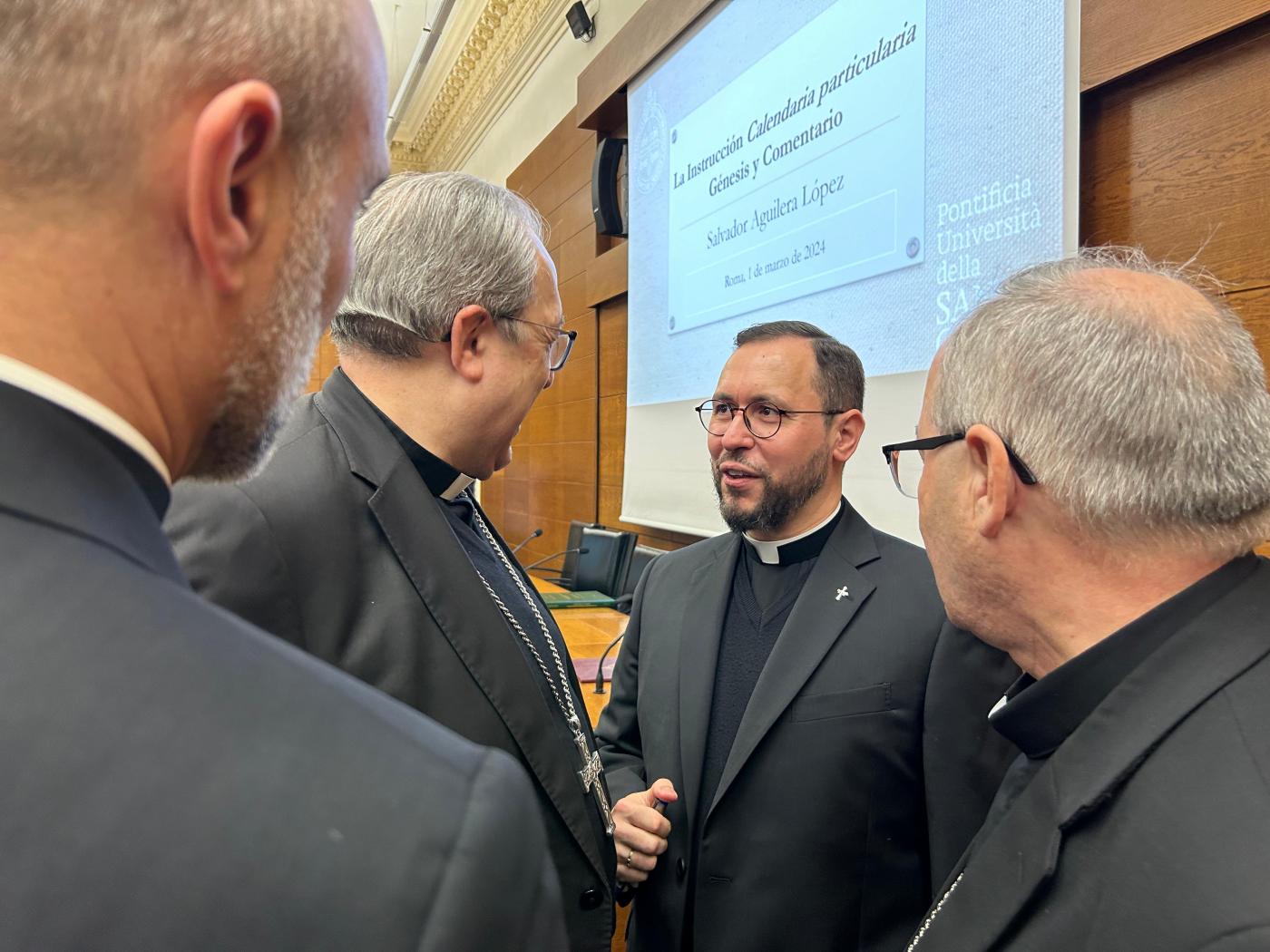 Salvador Aguilera, doctor en Teología por la Pontificia Universidad de la Santa Cruz de Roma