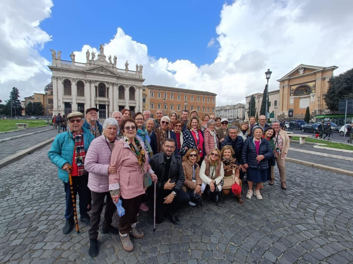 Peregrinación de la parroquia de Álora a Roma