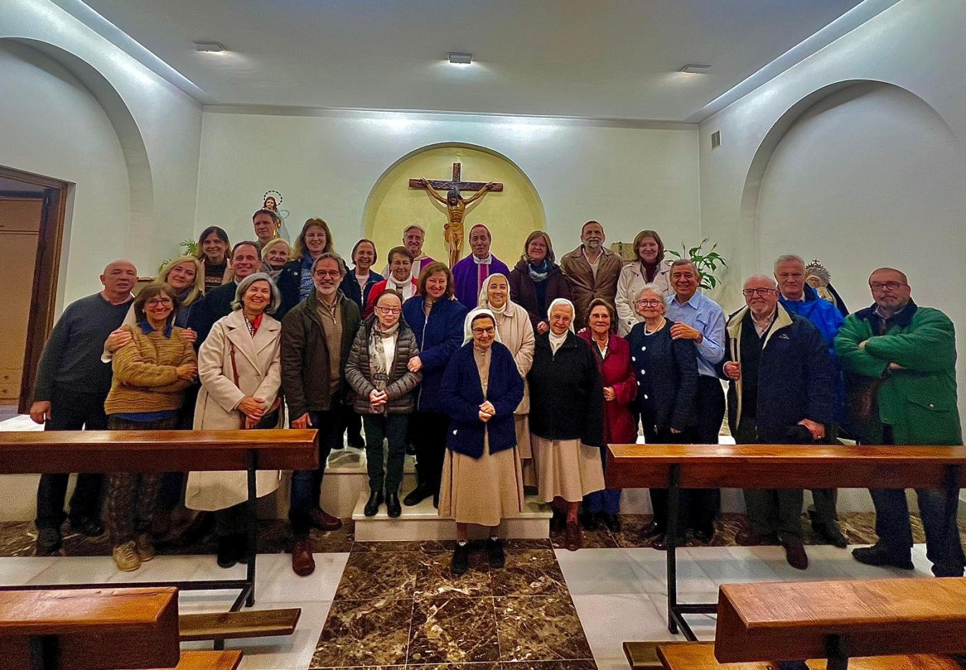 Los Focolares celebraron sus 80 años con una Eucaristía en el colegio de la Presentación