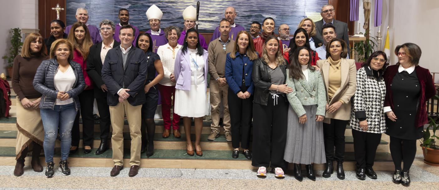 Los niños de Benalmádena preguntan al Sr. Obispo en su Visita Pastoral