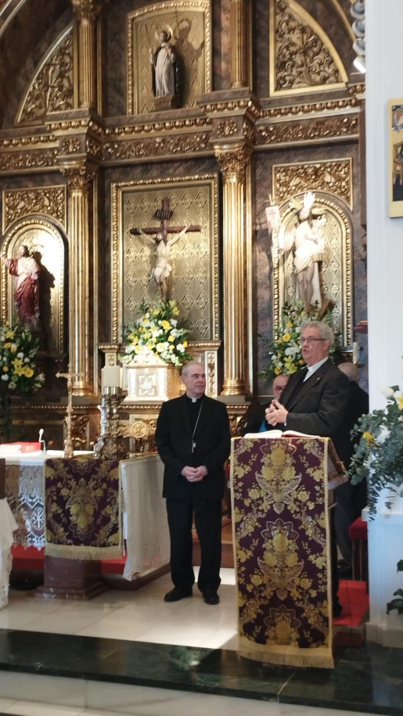 La parroquia de Santo Domingo de Guzmán recibe al Sr. Obispo en Visita Pastoral