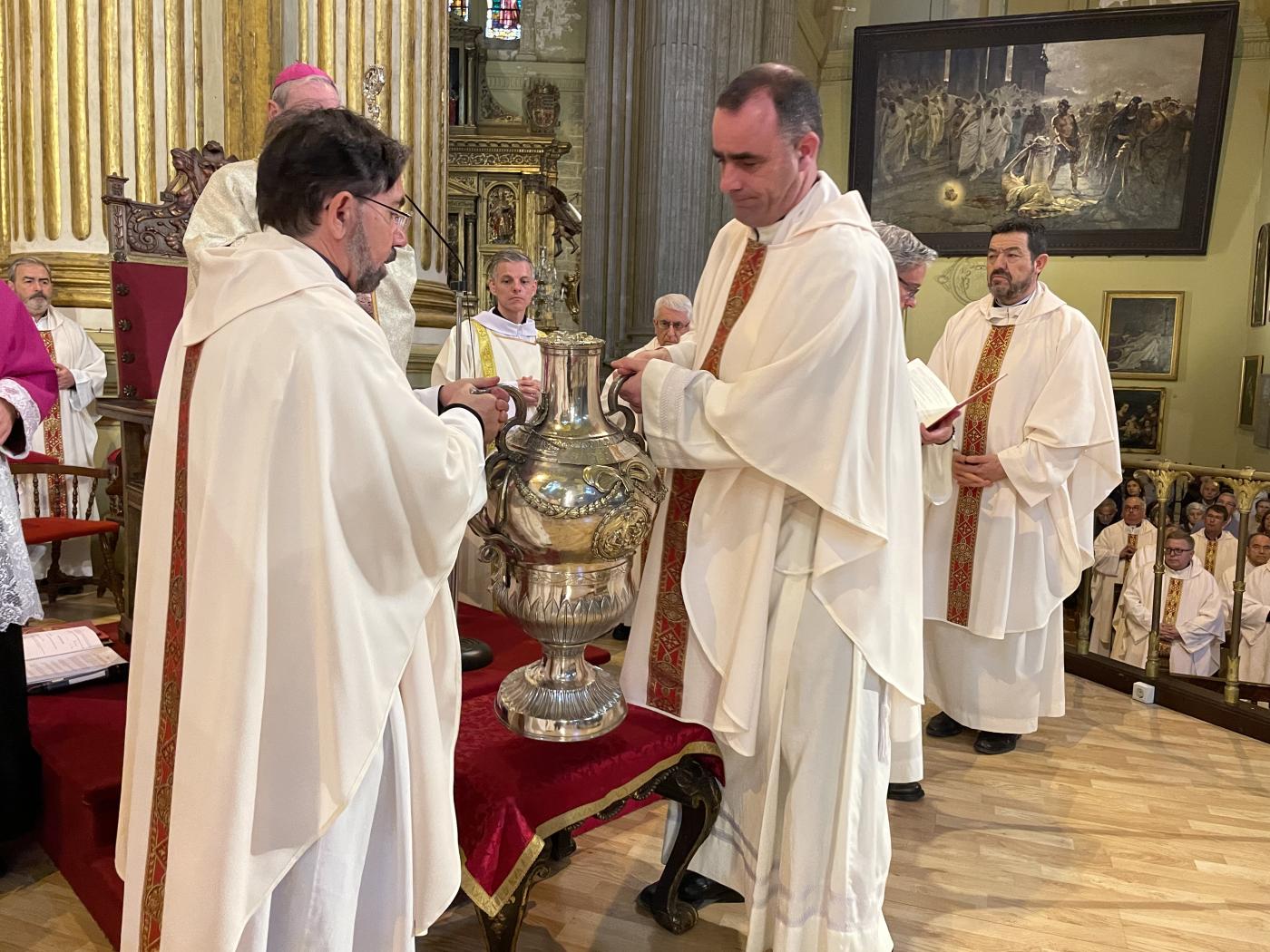 Misa Crismal 2024 en la Catedral de Málaga // E. LLAMAS
