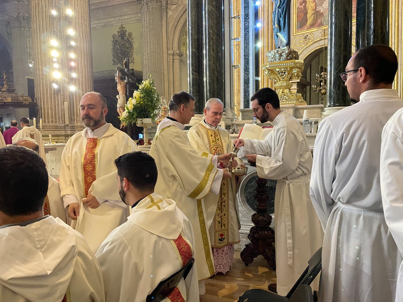 Misa Crismal 2024 en la Catedral de Málaga // E. LLAMAS