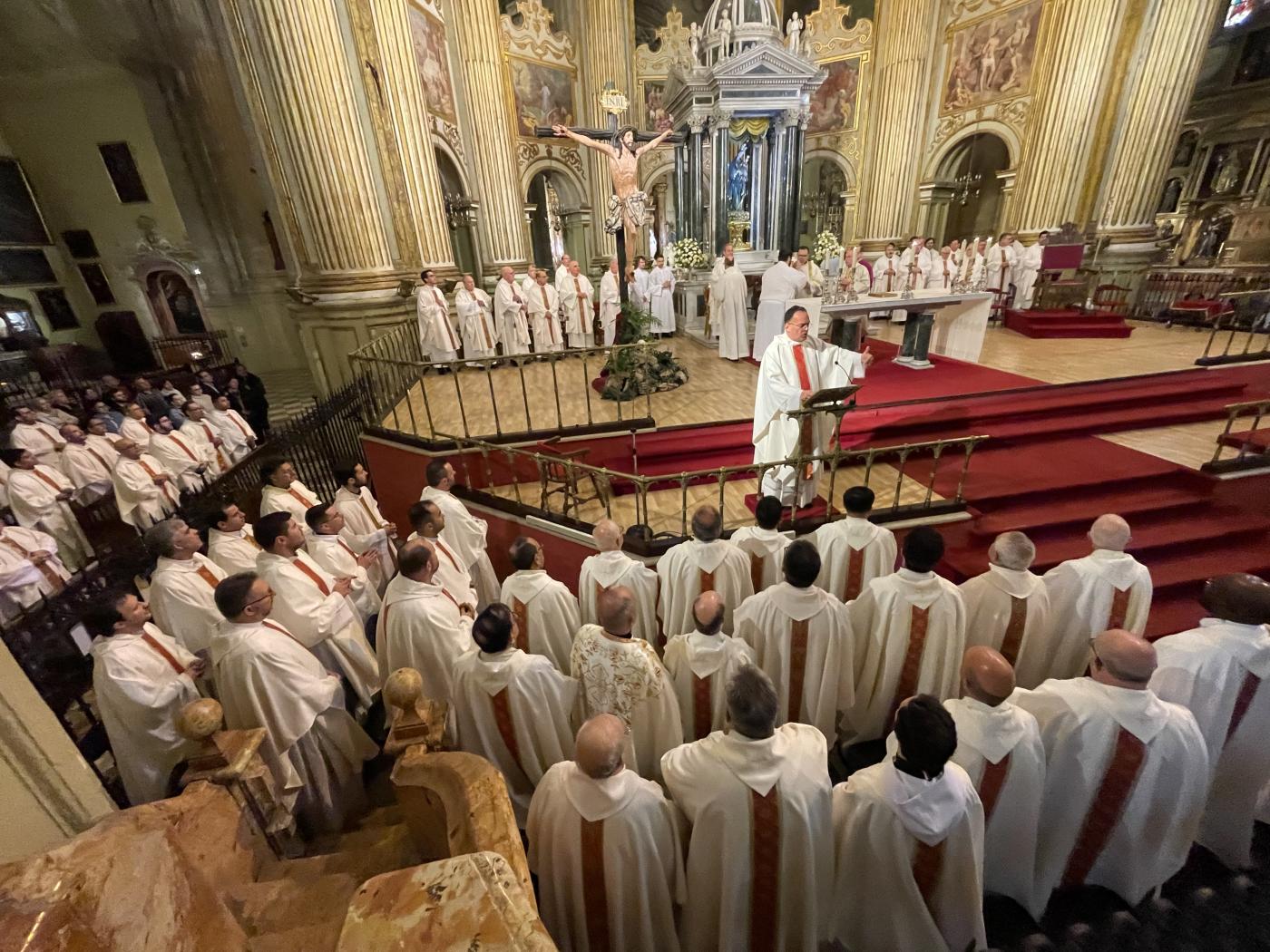 El clero celebra su Jubileo en la Misa Crismal