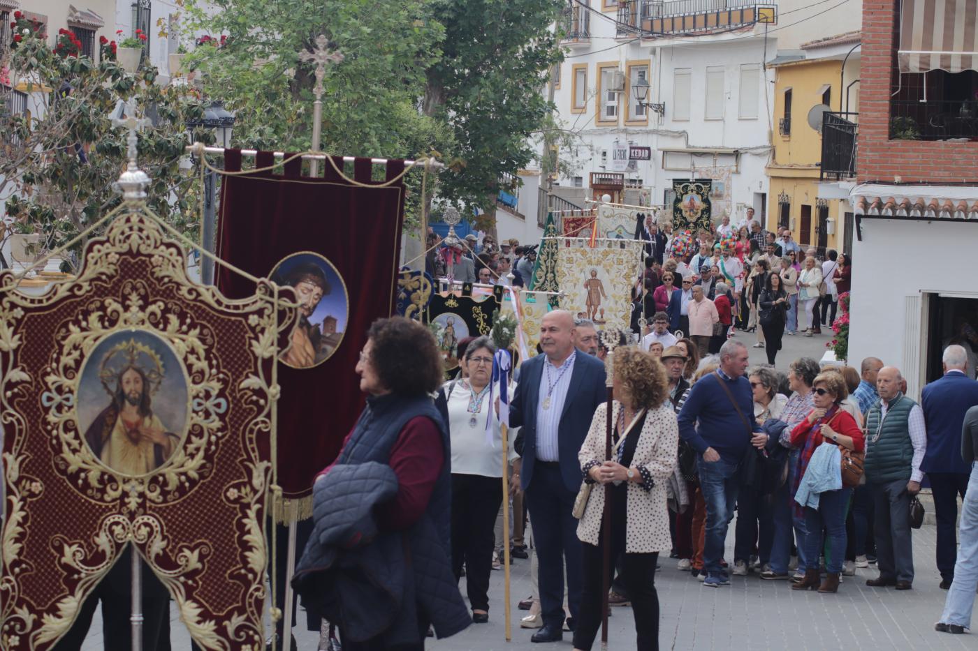 Más de 30 hermandades de san Isidro compartieron devoción en Benamocarra