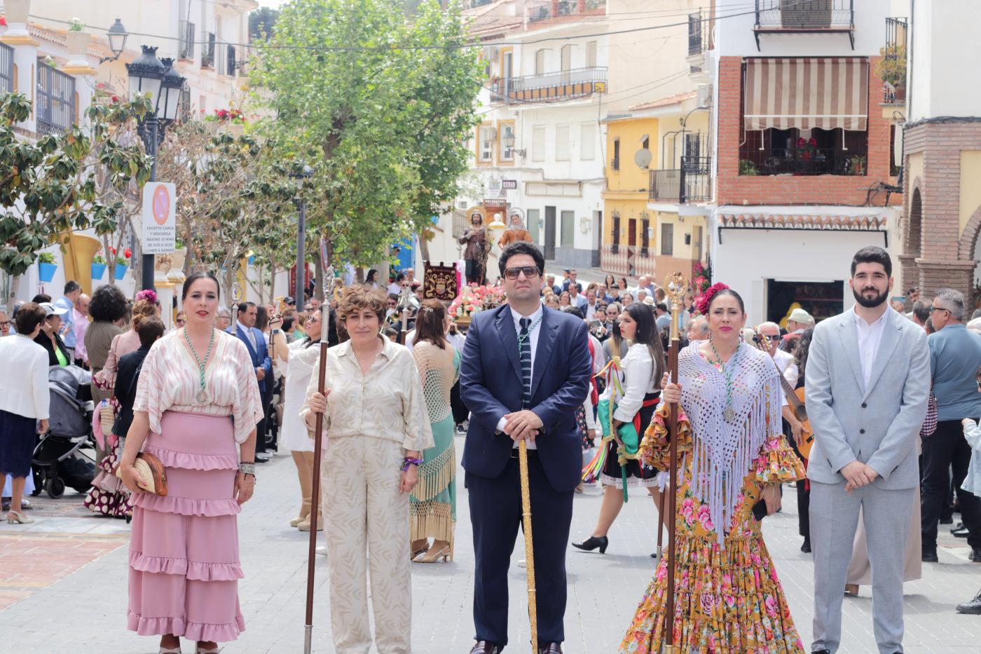 Más de 30 hermandades de san Isidro compartieron devoción en Benamocarra