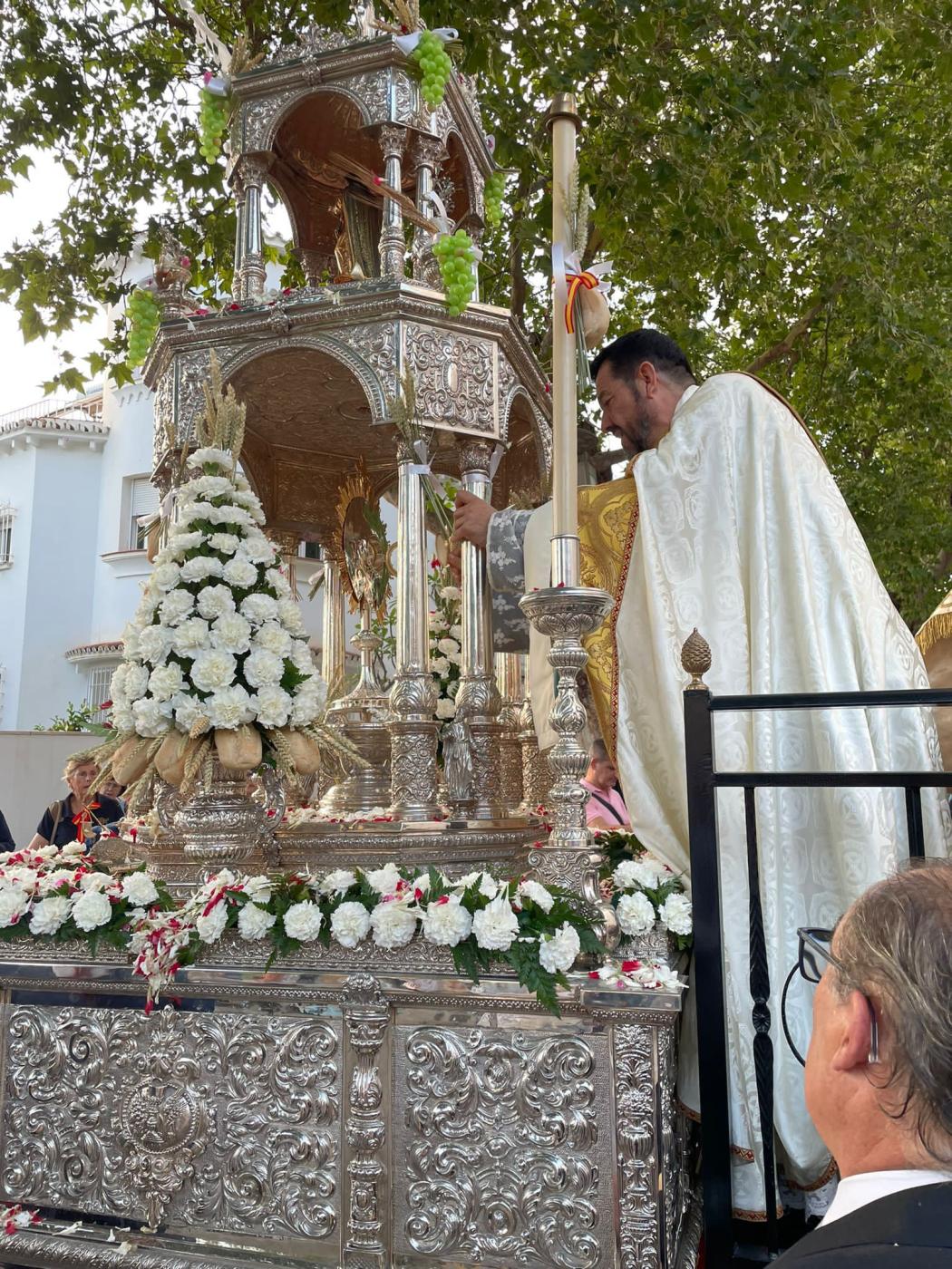 Celebración del Corpus Christi de años anteriores en Pedregalejo, Málaga
