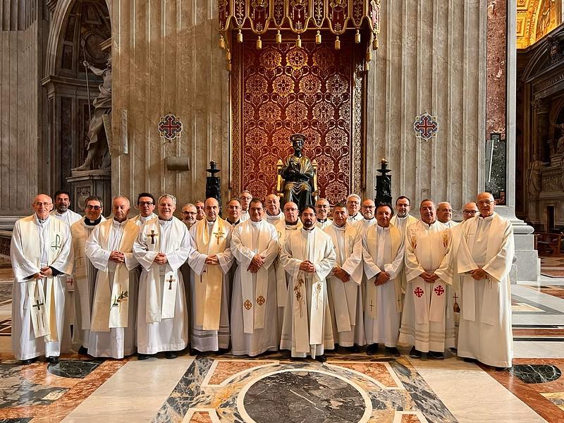 Dos sacerdotes malagueños, en el Curso de Actualización Sacerdotal en Roma