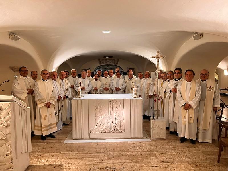 Dos sacerdotes malagueños, en el Curso de Actualización Sacerdotal en Roma