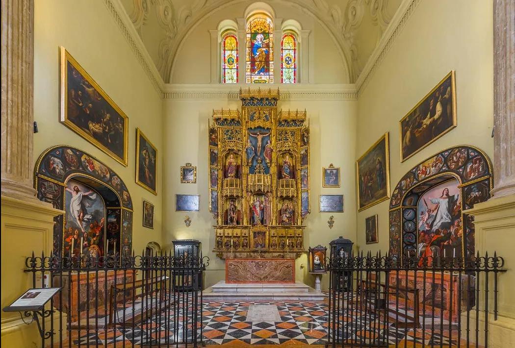 Capilla de Santa Bárbara en la Catedral de Málaga// ARTISPLENDORE