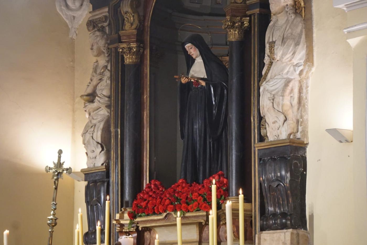 El 19 de mayo de 2024, durante el Triduo a Santa Rita de Casia, se hizo entrega de una reliquia insigne a la iglesia malagueña de San Agustín