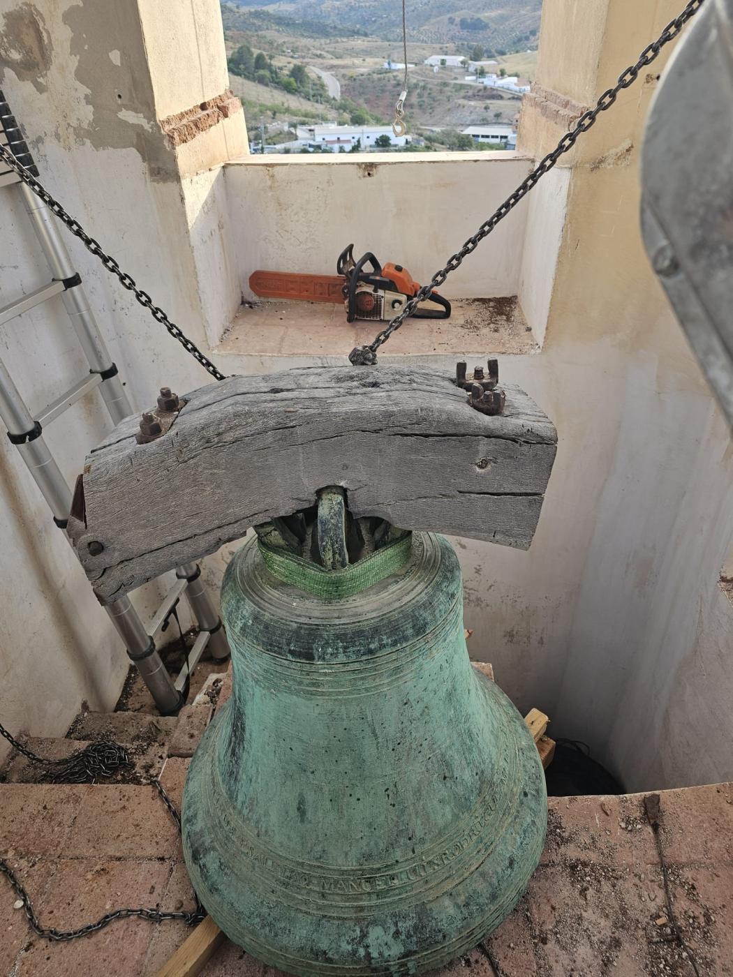 «Esperamos el regreso de las campanas de Ardales para la fiesta de la Virgen de Villaverde»