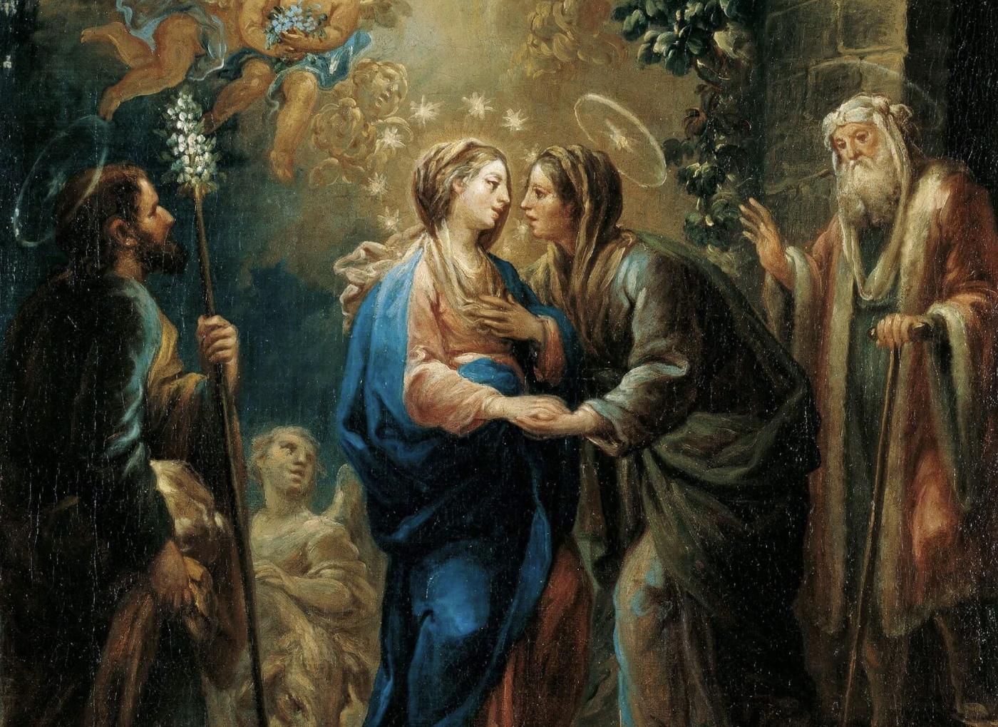 La Visitación de la Virgen María a santa Isabel