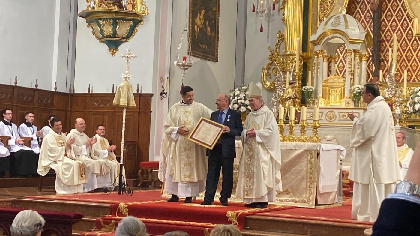 Amador López: «Me enteré de que me daban la medalla mientras controlaba la Misa en Youtube»