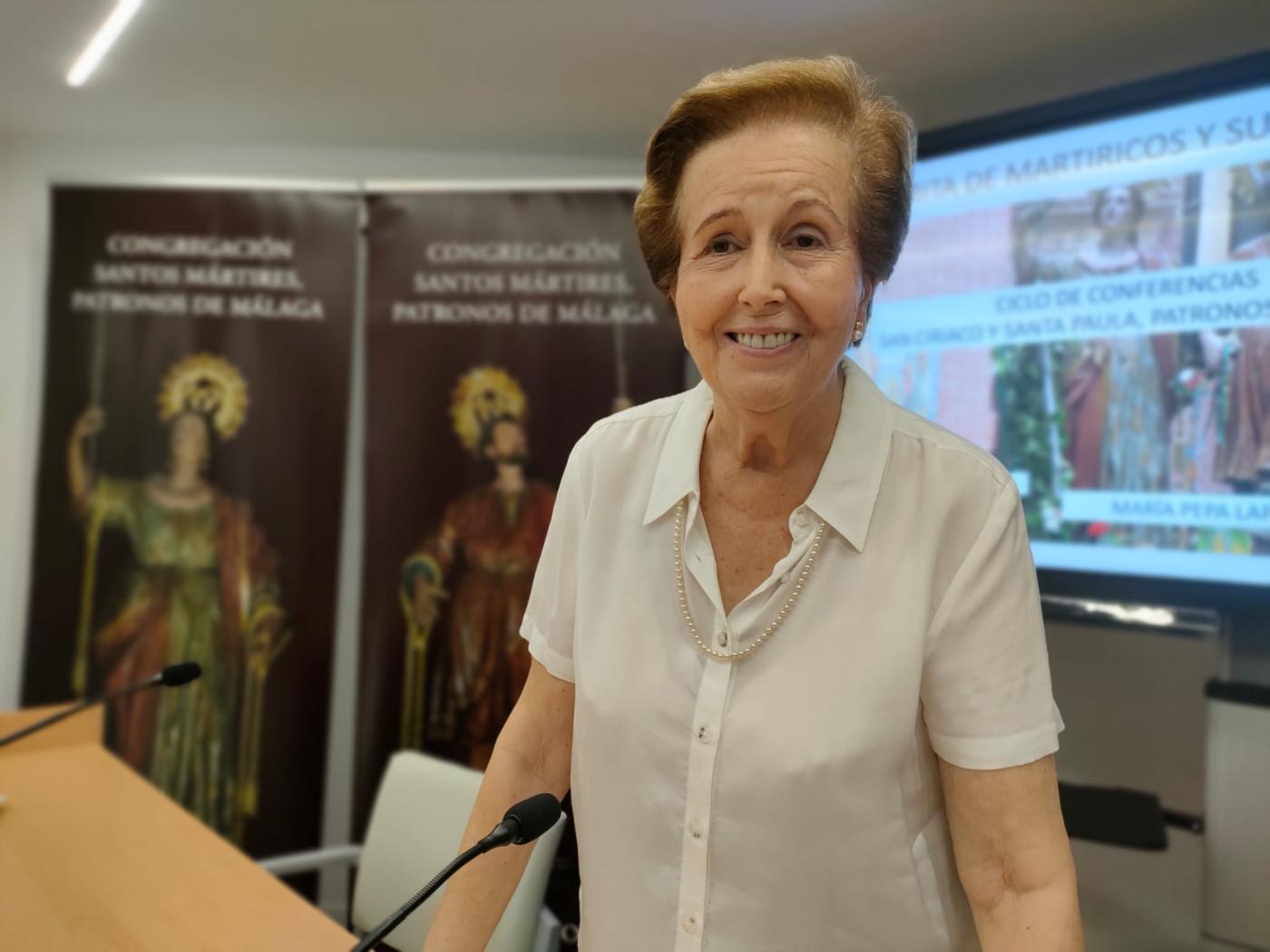 Mari Pepa Lara, en el tercer día del ciclo / A. MEDINA