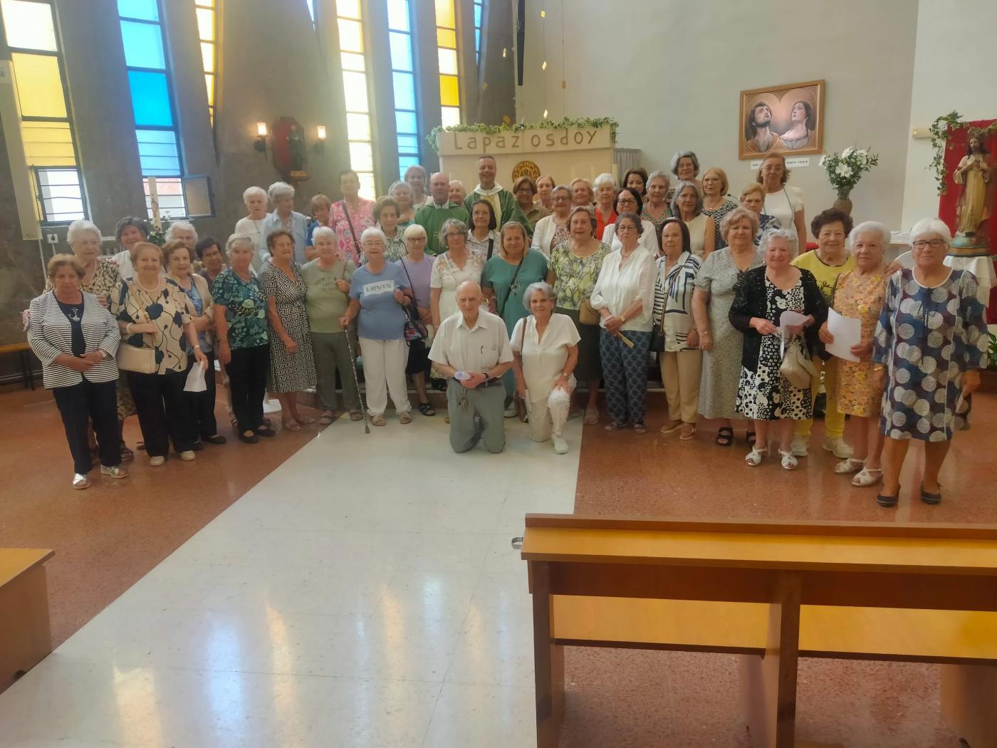Los mayores y jubilados celebran su final de curso en Vida Ascendente