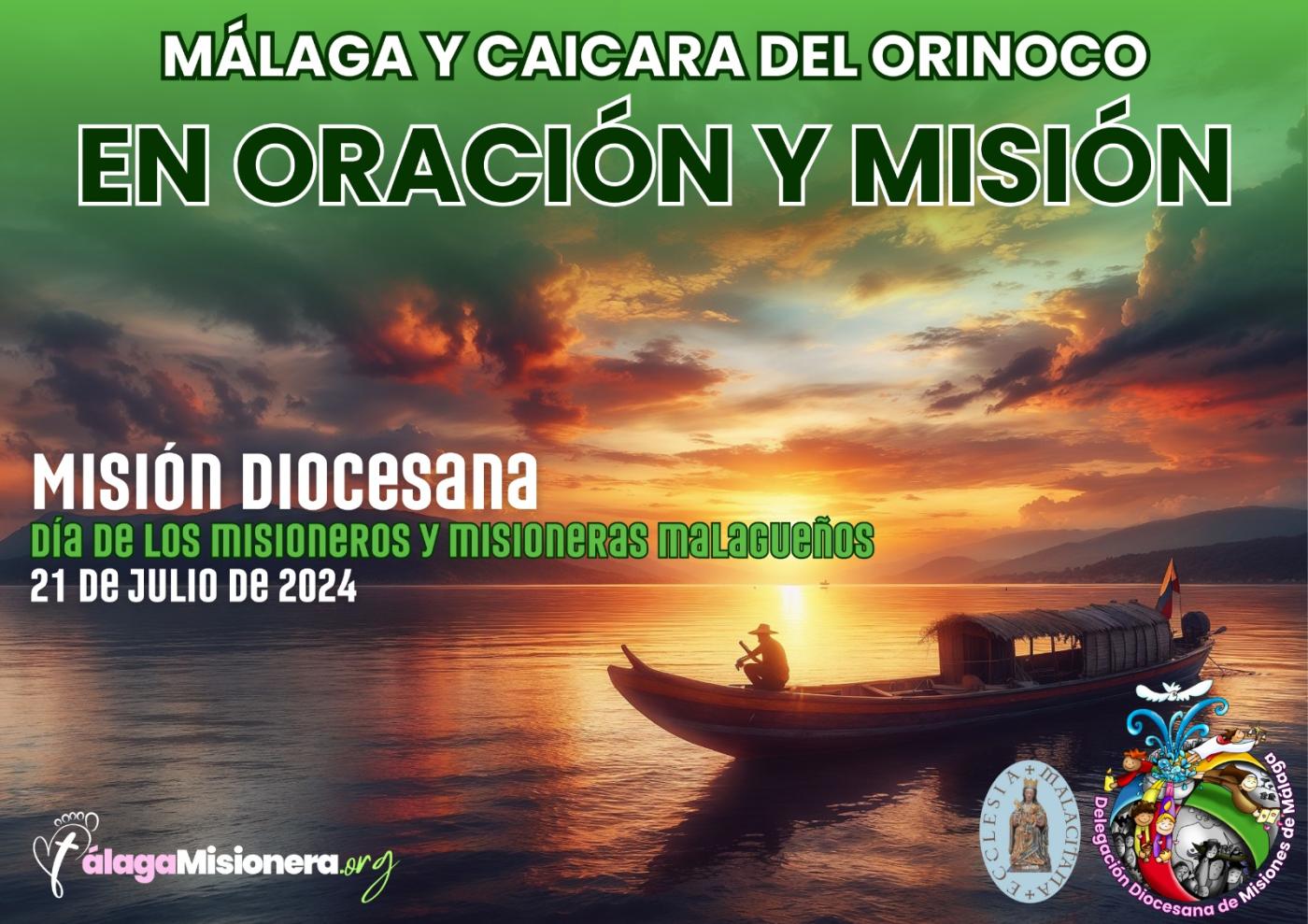 Málaga y Caicara unidas en oración y misión