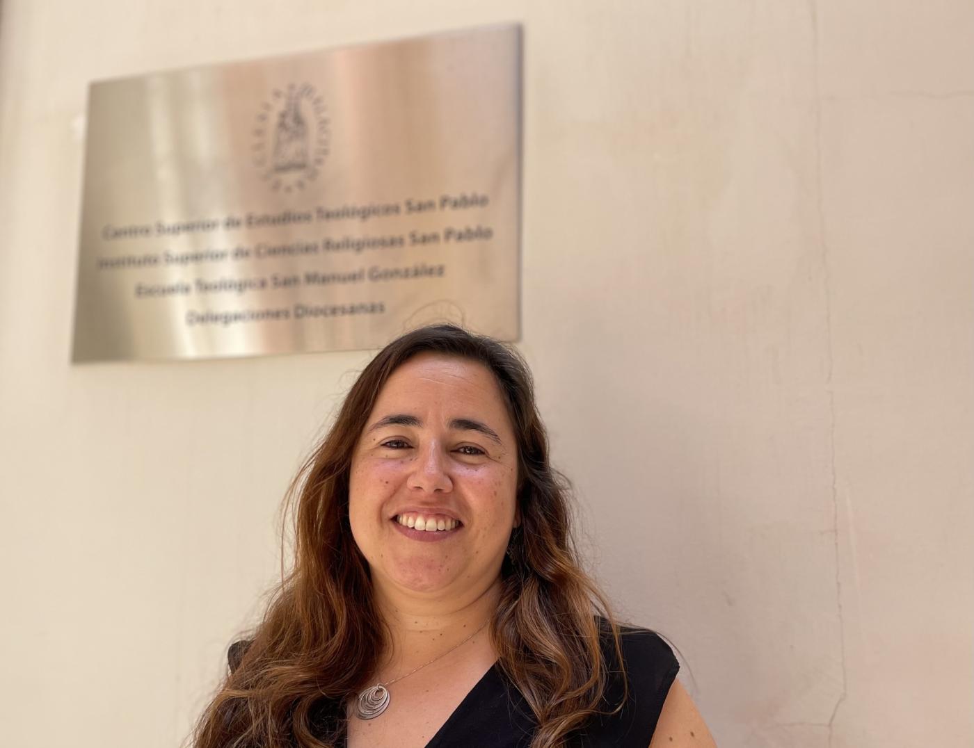 La futura licenciada en Teología Fundamental, Pilar Gallardo, en Iglesia Noticia