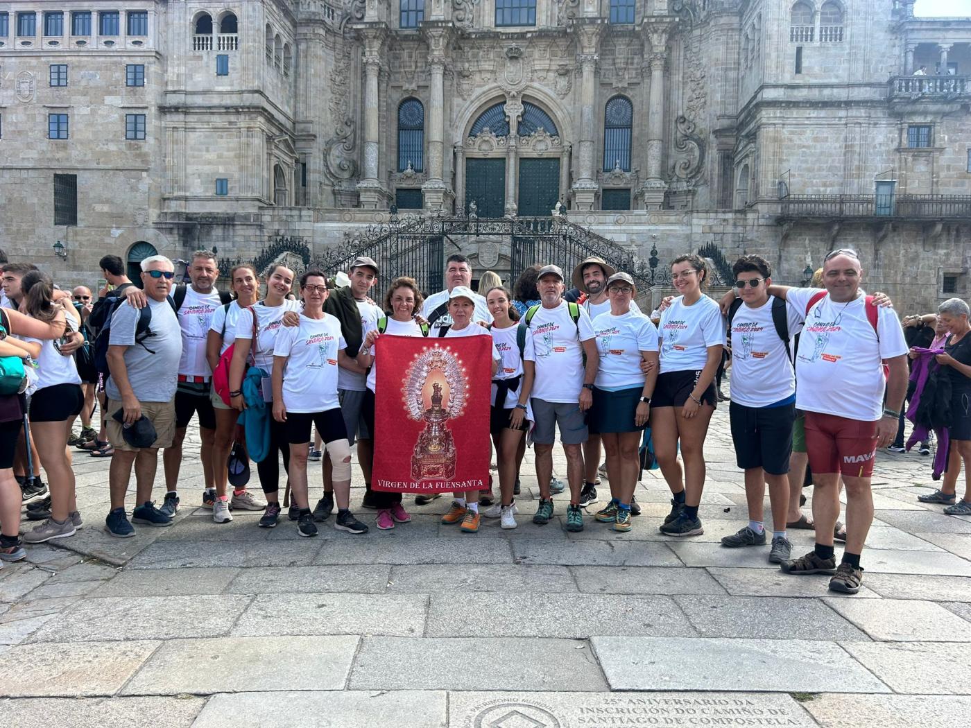 El arciprestazgo de Coín caminó a Santiago de Compostela