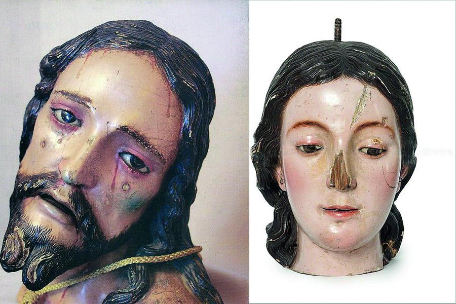 Imágenes rescatadas de las llamas por familias