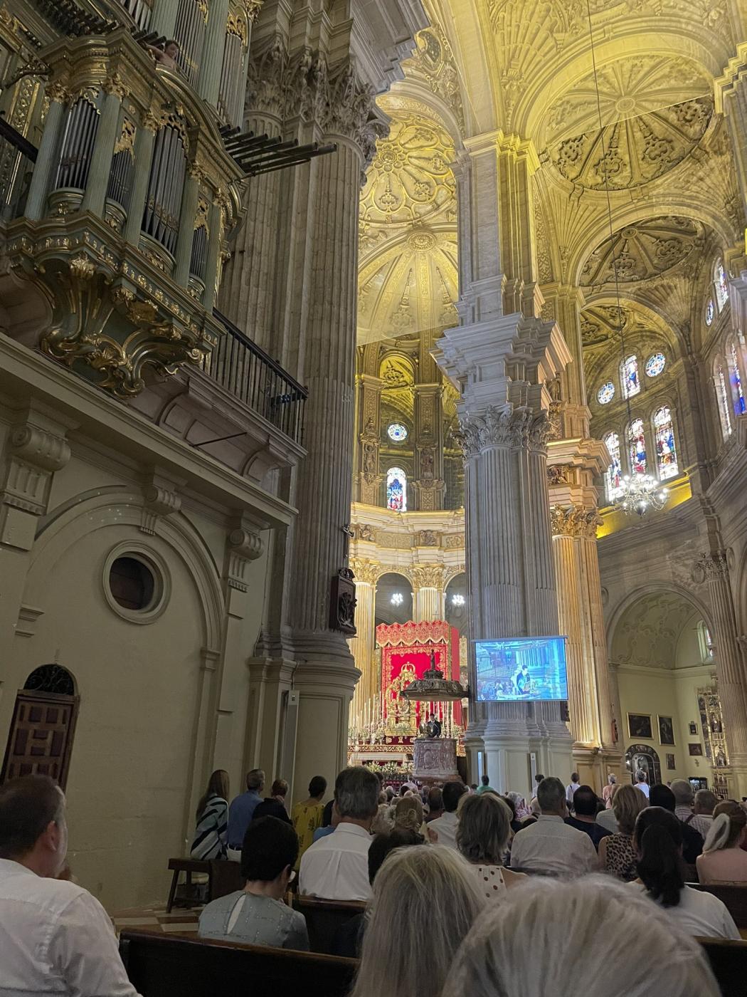 Misa Estacional en la festividad de Santa María de la Victoria 2024. FOTO: E. LLAMAS