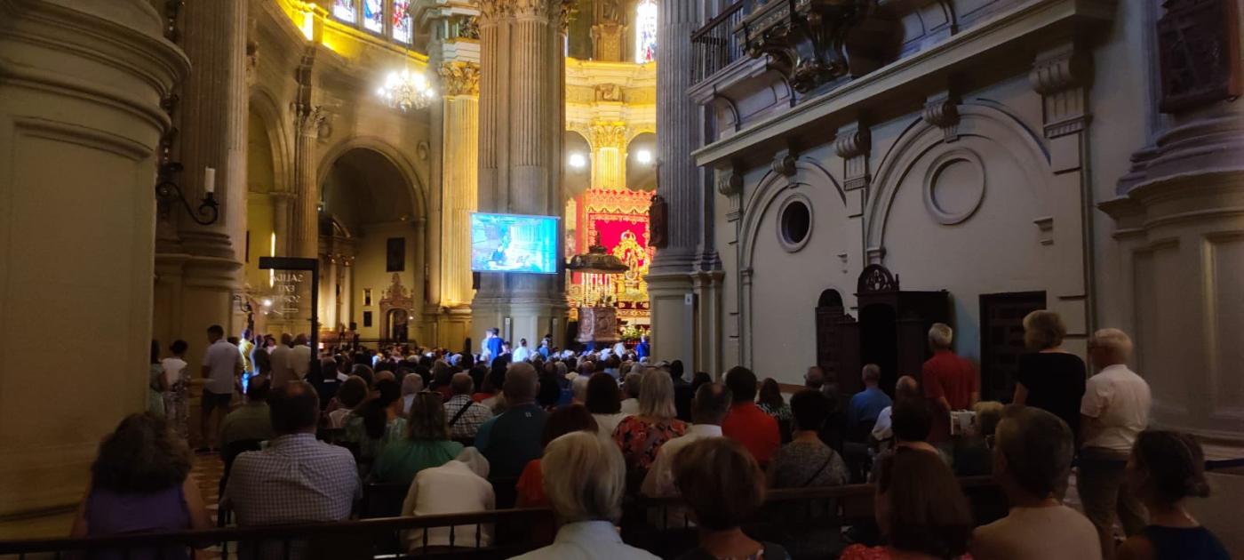 Misa Estacional en la festividad de Santa María de la Victoria 2024. FOTO: E. LLAMAS