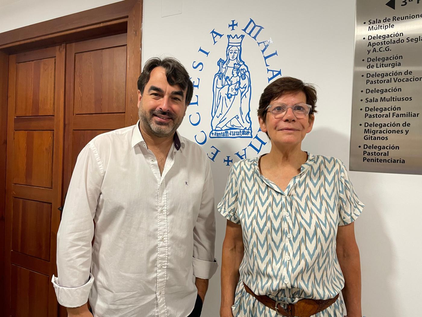 Estrella Arcos: «En Alhaurín de la Torre se saca en procesión a san Francisco de Paula con bacalaos secos colgados»