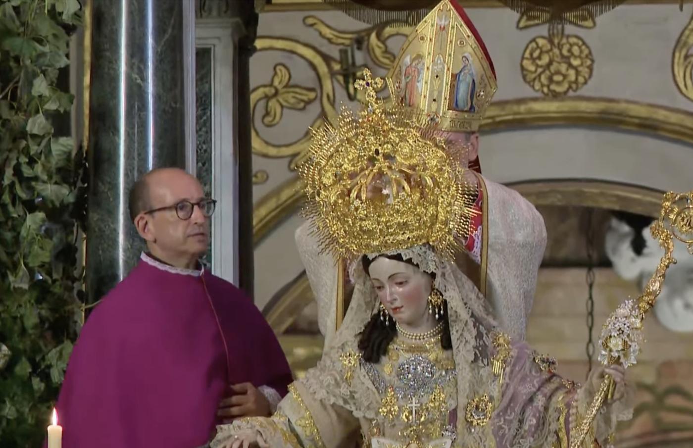Coronación canónica de la imagen de la Divina Pastora de las Almas (Catedral-Málaga)