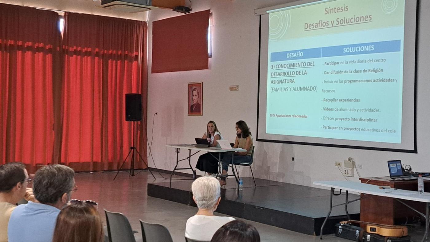 Encuentro de inicio de curso 2024-2025 del profesorado de Religión Católica de centros publicos