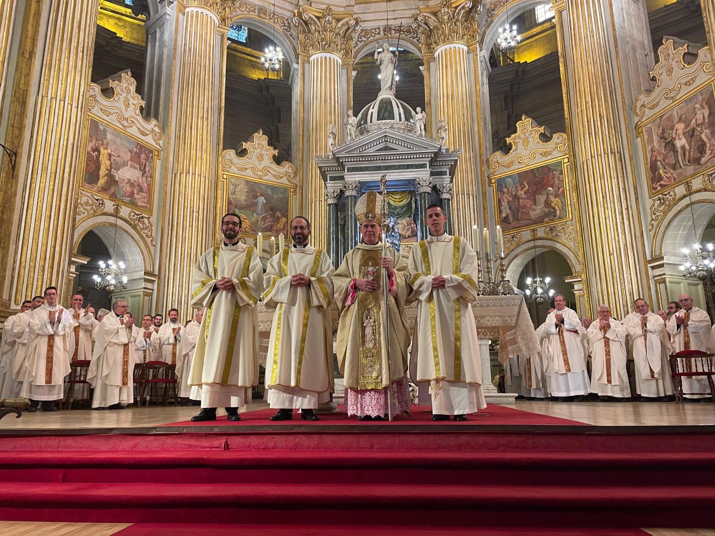 Sigue en directo la ordenación de los nuevos sacerdotes malagueños Antonio y José Ignacio
