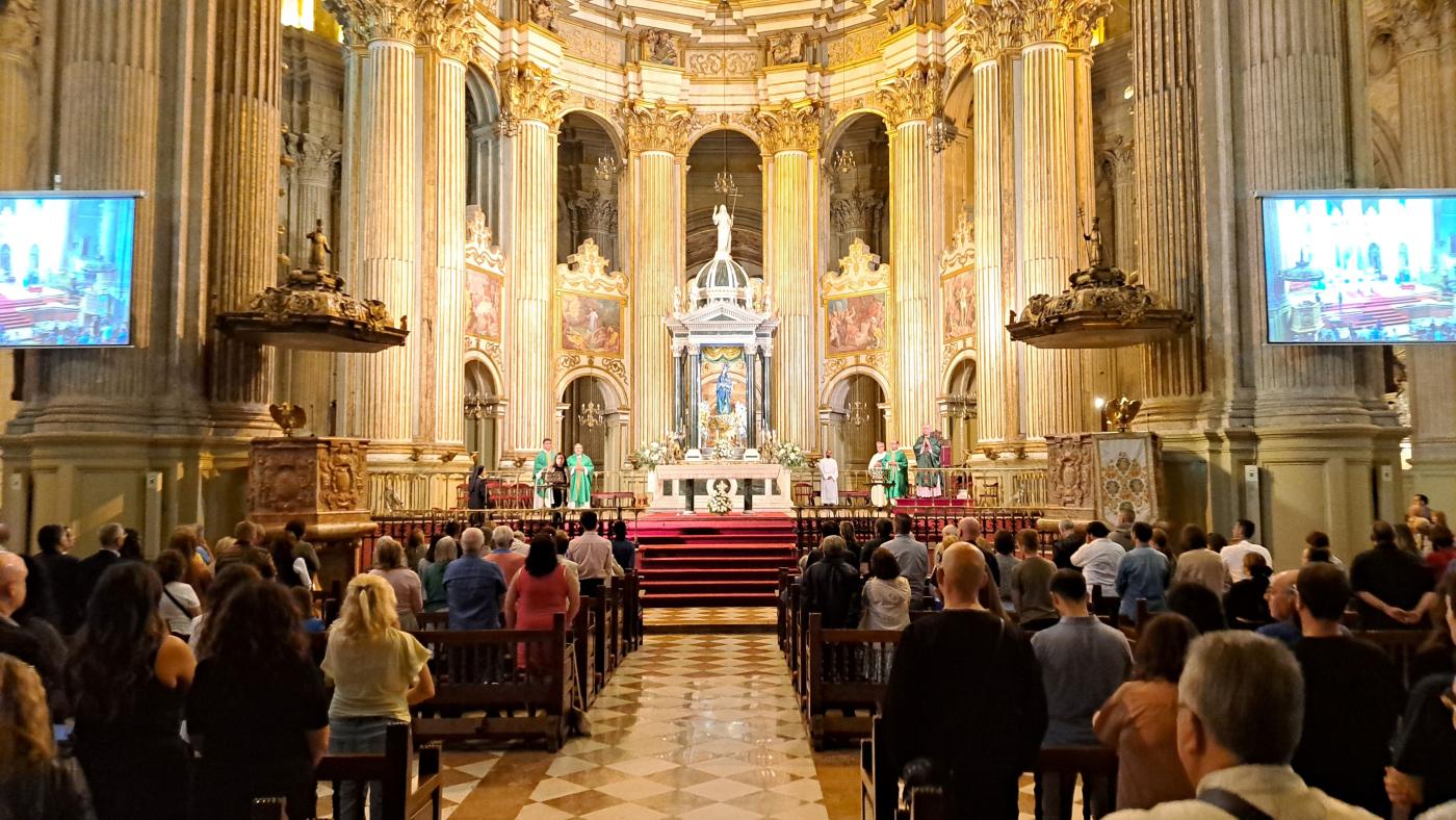 Eucaristía de envío de los profesores cristianos (Catedral-Málaga)