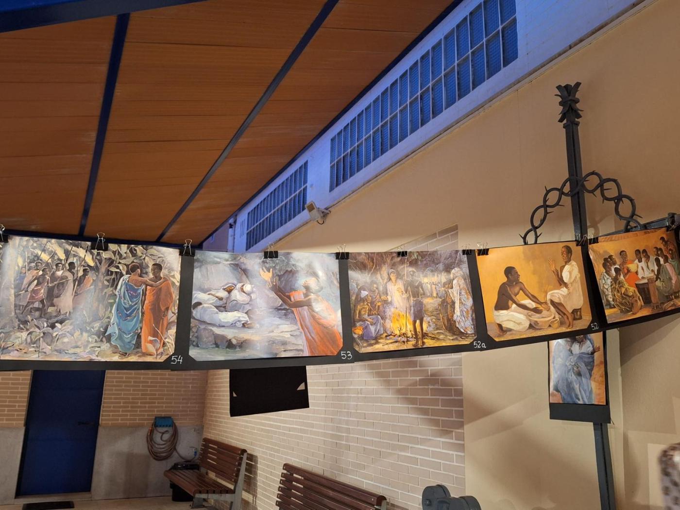 Exposición en la parroquia de la Amargura // T. ARANDA