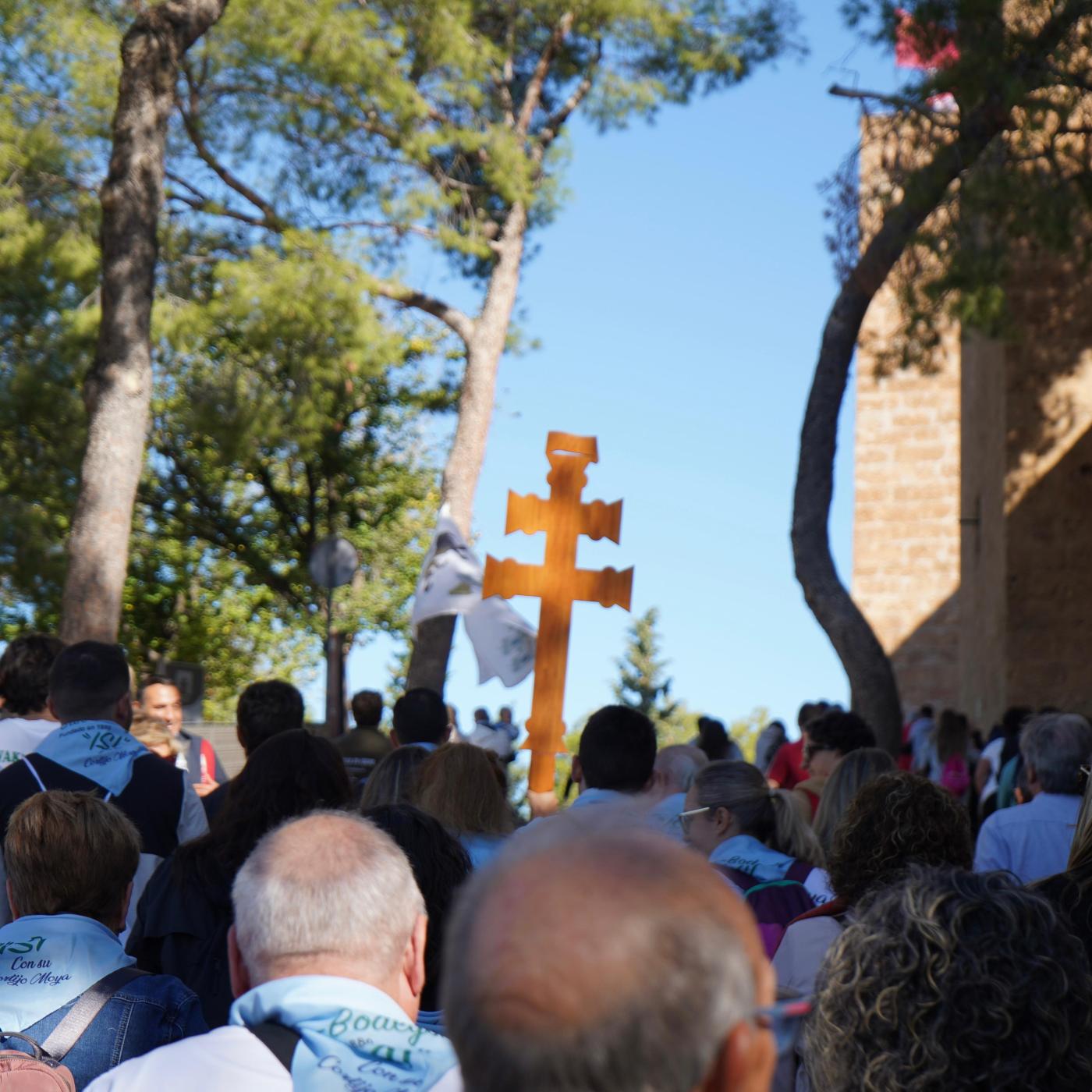 Los jóvenes malagueños peregrinaron a Caravaca de la Cruz