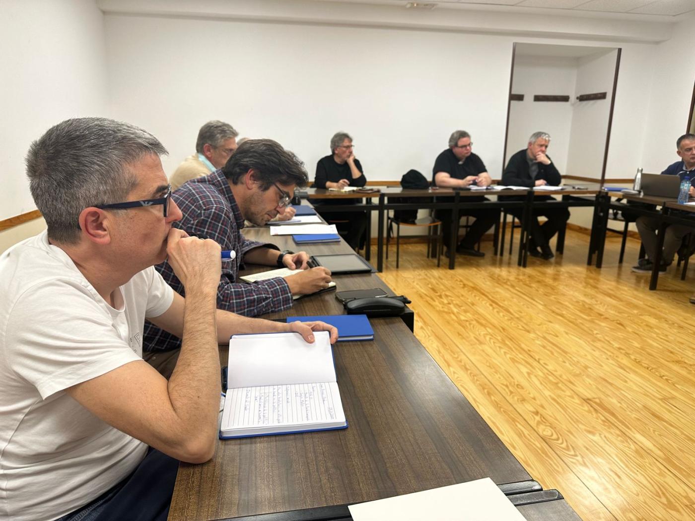 Jesús Bellido y José Miguel Santos, en las XLIV Semanas Sociales en Valladolid