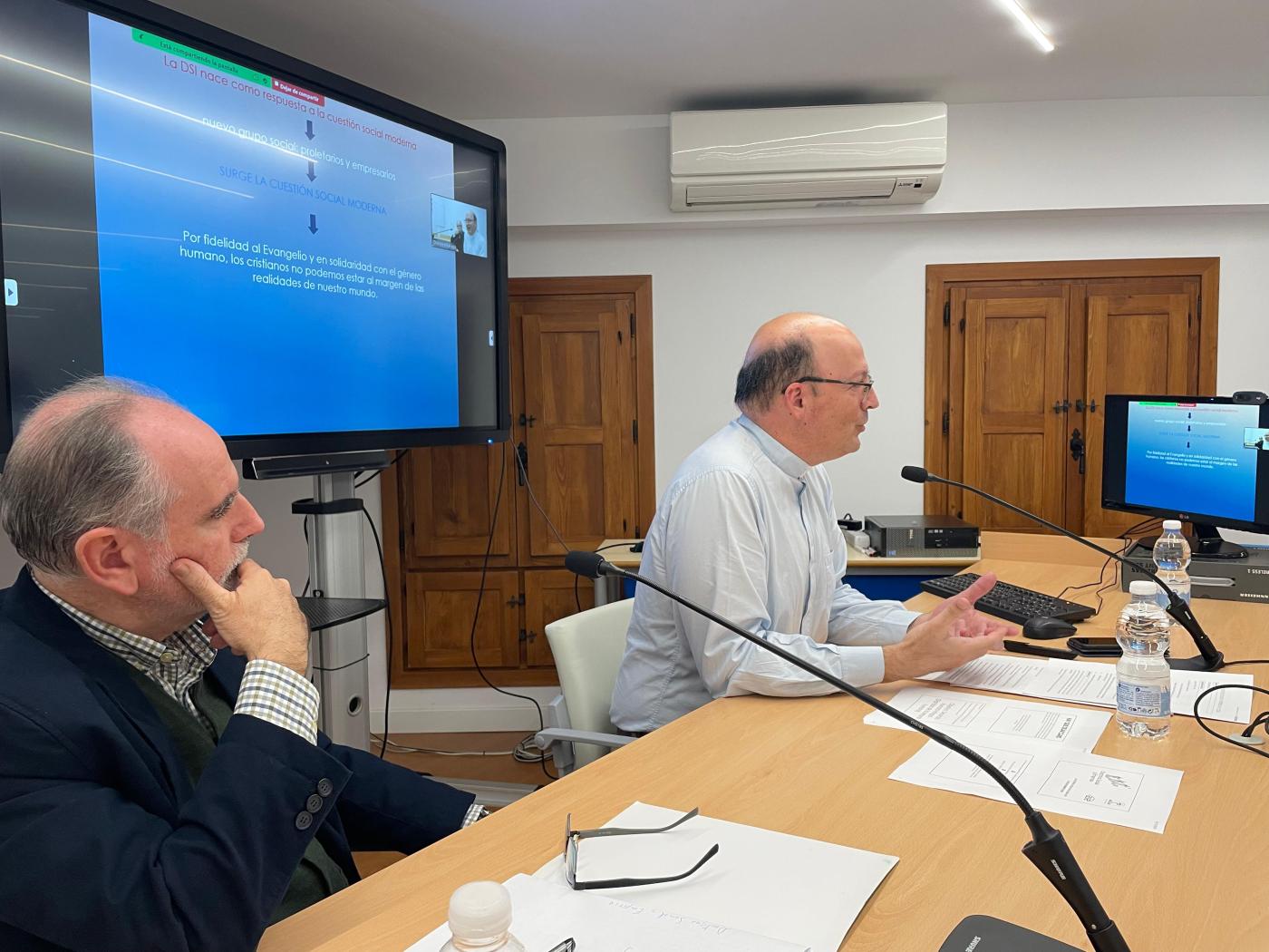 Segunda jornada Doctrina Social y Empresa, con el presidente de la CEM, González de Lara